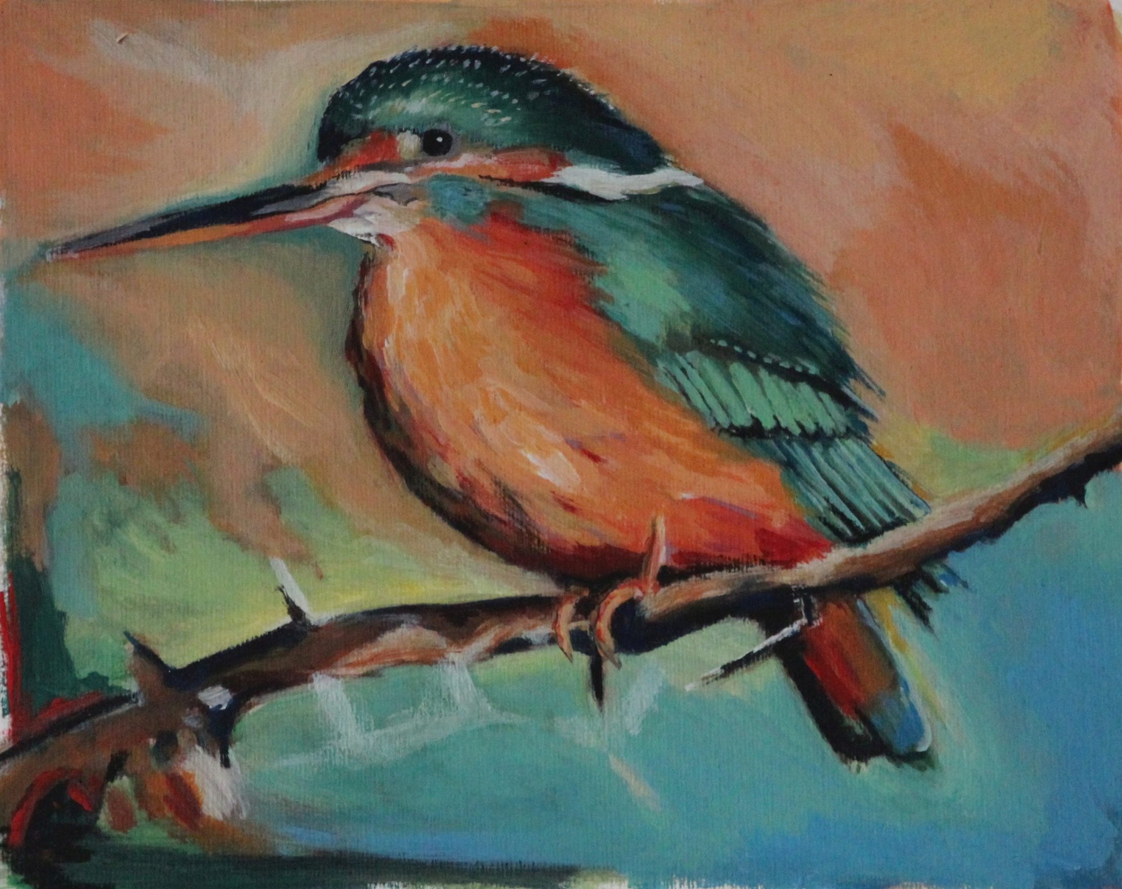 Blue Bird meets orange (2001)